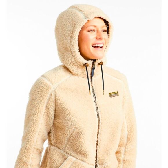 L.L.Bean Mountain Pile Fleece Coat - Picture 3 of 11
